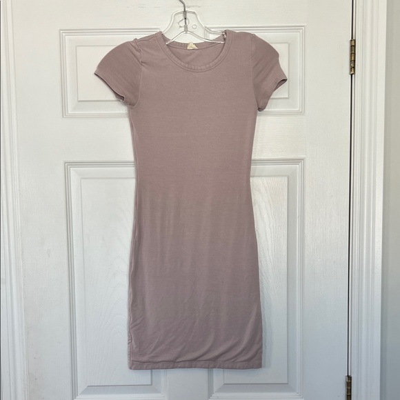 Wilfred Free Dresses & Skirts - Wilfred Mauve Cap Sleeve Mini Dress